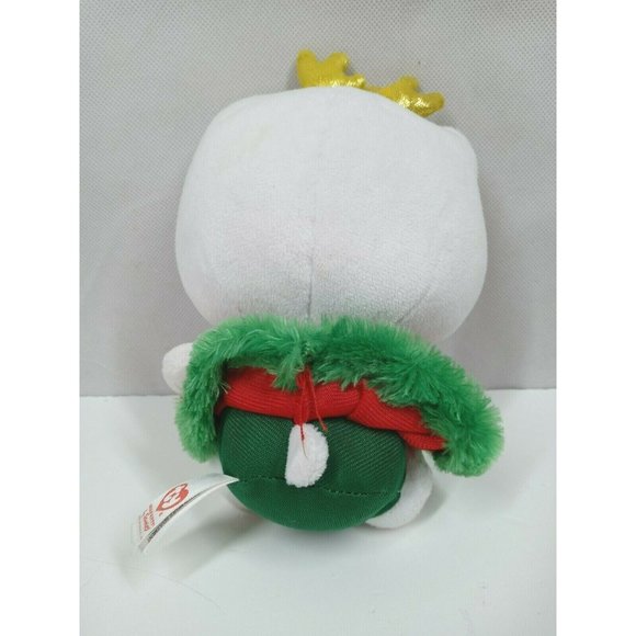 2014 Ty Sanrio Hello Kitty Christmas Reindeer 6" Plush Doll - Picture 3 of 6